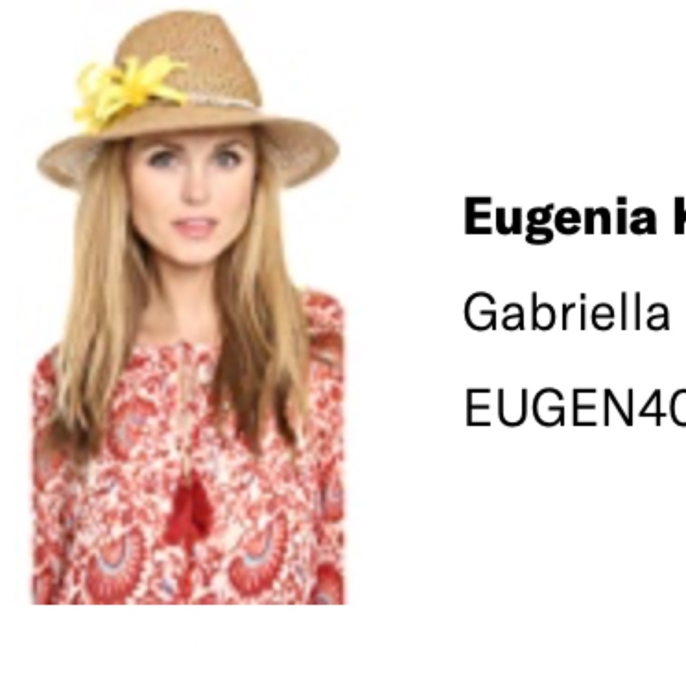 Eugenia Kim Gabriella Hat